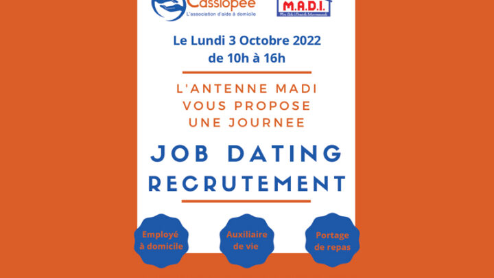 L’Antenne de MADI organise une journée Job Dating au sein de ses locaux